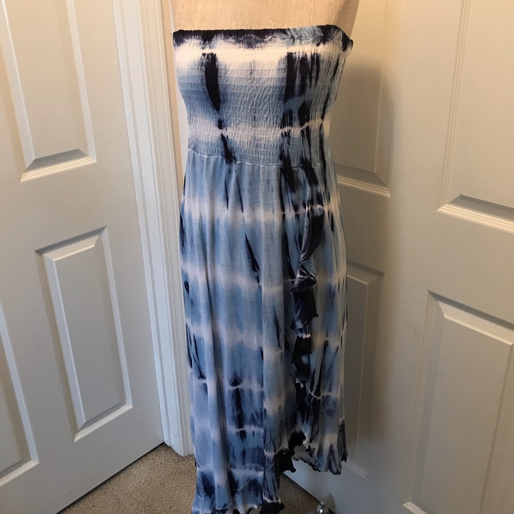 Raviya tie dye swim cover-up  📌hole in front by hem